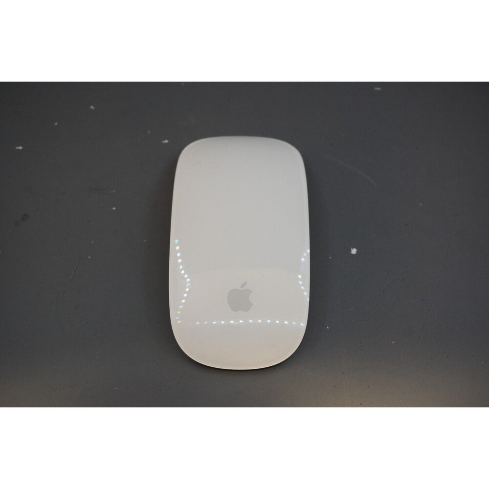 Apple Magic Mouse A1296 Wireless Bluetooth Mouse White Silver Tested Working